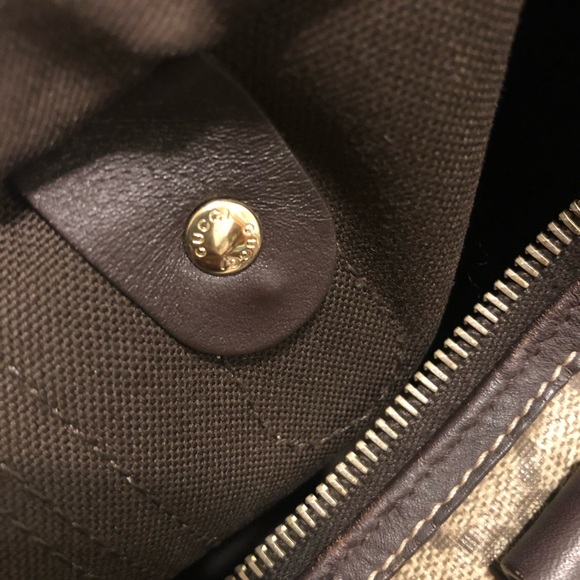 Authentic Gucci GG Joy Web Boston Bag Medium - Picture 15 of 16